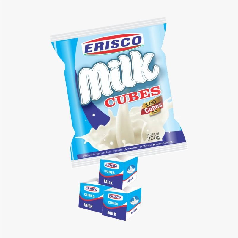 Erisco Milk Cubes pack (300g)