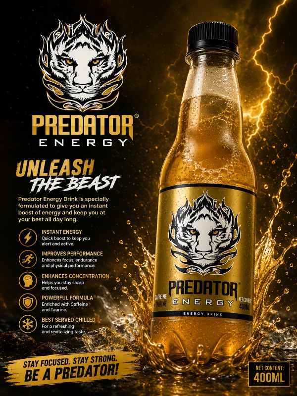 Predator Energy Drink (400ml)