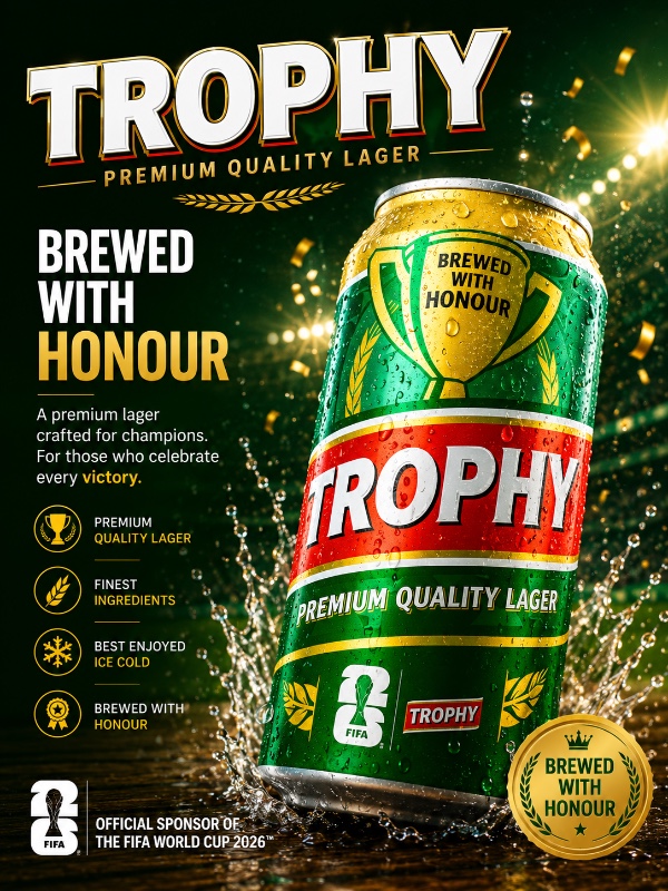 Trophy Premium Quality Lager