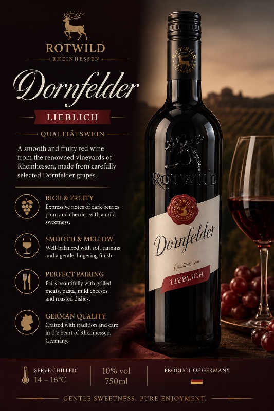 Rotwild Dornfelder Lieblich 