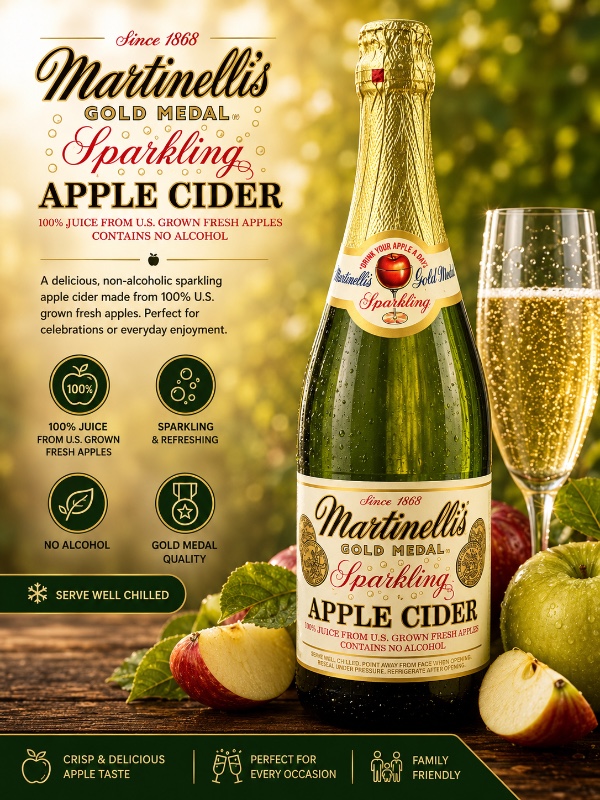 Martinelli’s Sparkling Apple Cider